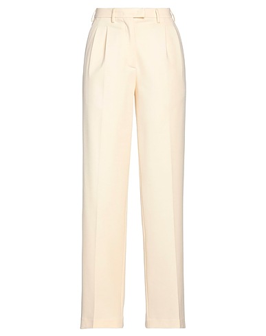 DOUUOD Casual trouser Beige 69% Viscose, 25% Polyamide, 6% Elastane