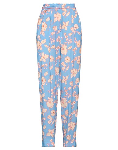 FORTE_FORTE Pantalone Azzurro 100% Viscosa