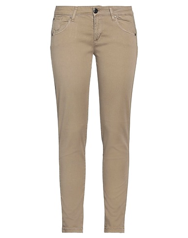 DATCH Casual pants Khaki 98% Cotton, 2% Elastane