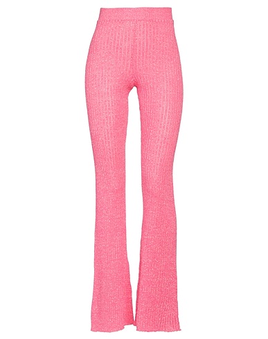 MSGM Pantalone Fucsia 69% Lino, 31% Poliestere
