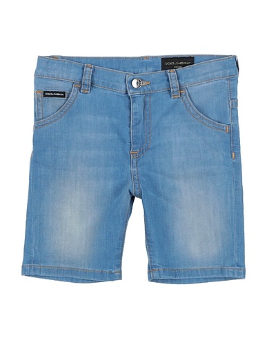 DOLCE & GABBANA Denim pants Blue 72% Cotton, 14% Viscose, 12% Polyester, 2% Elastane