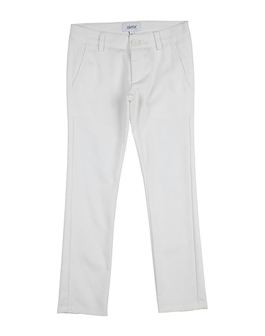 ALETTA パンツ ホワイト コットン 62% / ポリエステル 35% / ポリウレタン 3%