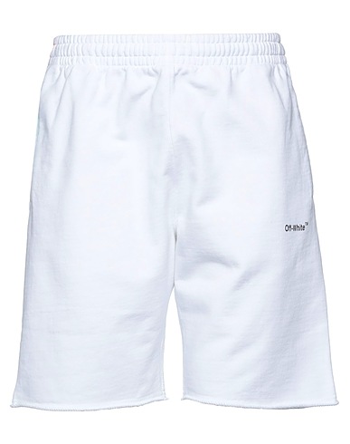 OFF-WHITE™ Shorts & Bermuda White 100% Organic cotton