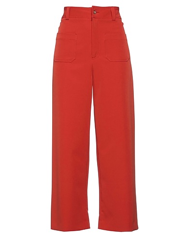 MANUEL RITZ Casual pants Rust 90% Polyester, 10% Elastane