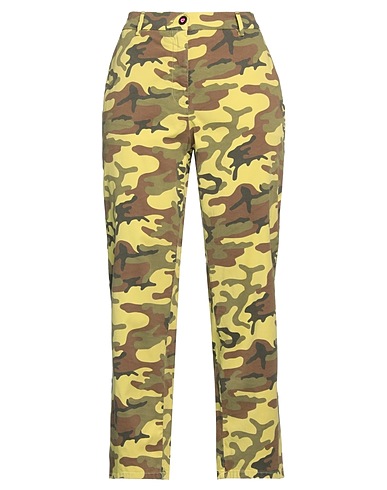 I LOVE MP Casual trouser Lime green 97% Cotton, 3% Elastane