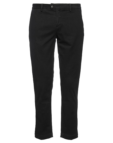 ROŸ ROGER'S Chinos Schwarz 97% Baumwolle, 3% Elastan