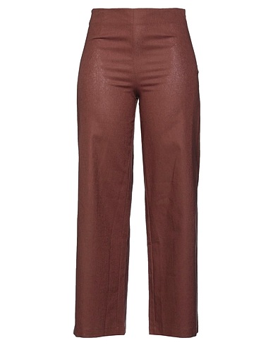 RÉSUMÉ Casual trouser Brown 55% Linen, 45% Cotton