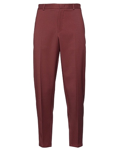 JIL SANDER Casual trouser Chocolate brown 100% Polyester
