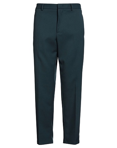 JIL SANDER Casual trouser Deep teal 100% Polyester