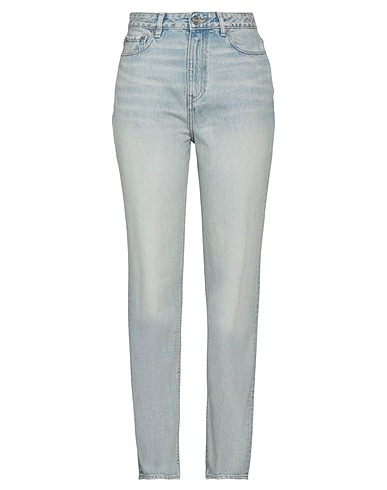 GANNI Denim pants Blue 100% Organic cotton