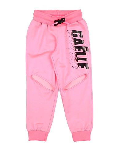 GAëLLE Paris Casual trouser Fuchsia 55% Polyester, 45% Cotton