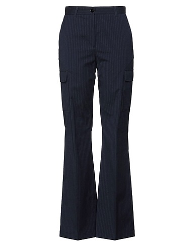 MM6 MAISON MARGIELA Cargo Midnight blue 60% Polyester, 37% Cotton, 3% Elastane
