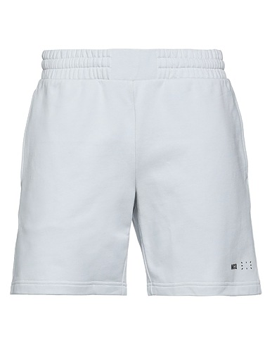 McQ Alexander McQueen Shorts & Bermuda BLOCKCHAIN TOKEN Light grey 100% Cotton, Polyester