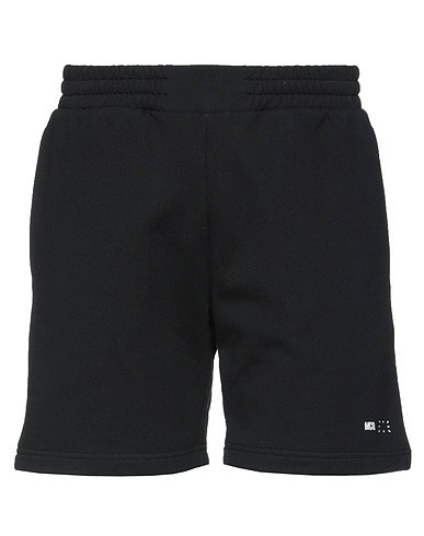 McQ Alexander McQueen Shorts & Bermuda BLOCKCHAIN TOKEN Black 100% Cotton, Polyester