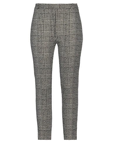 XT STUDIO Casual pants Black 50% Ramie, 33% Polyester, 10% Polyamide, 4% Lurex®, 3% Elastane