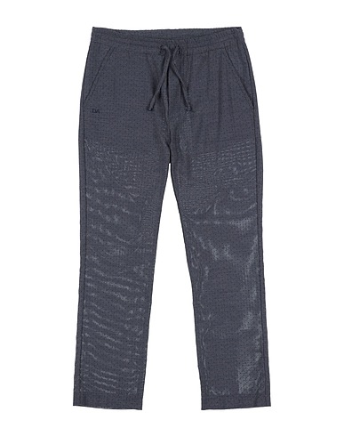 DANIELE ALESSANDRINI Casual trouser Midnight blue 60% Cotton, 40% Polyester