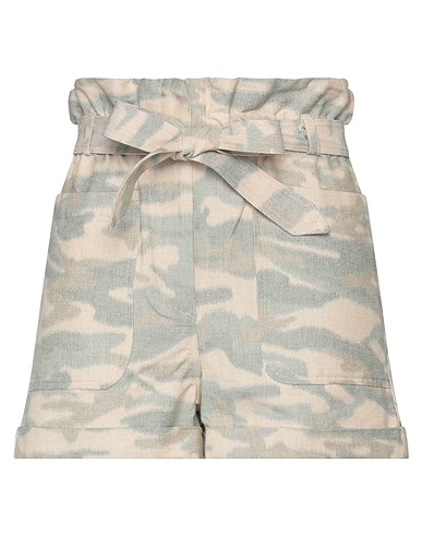GIADA BENINCASA Shorts & Bermuda Beige 50% Cotton, 45% Polyester, 5% Other Fibres