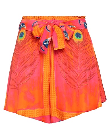 DÉPENDANCE Shorts & Bermuda Arancione 100% Viscosa