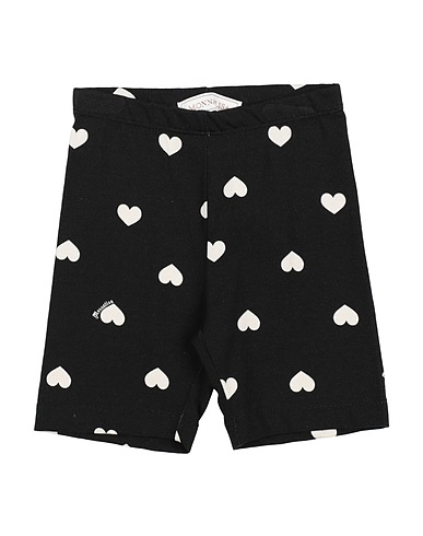 MONNALISA Shorts & Bermudas Schwarz 92% Baumwolle, 8% Elastan