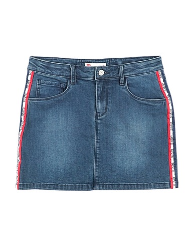 LEVI'S Gonna jeans Blu 68% Cotone, 26% Poliestere, 5% Viscosa, 1% Elastan