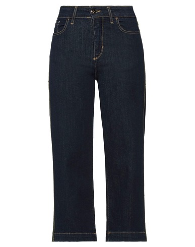 XT STUDIO Denim trousers Blue 98% Cotton, 2% Elastane