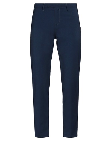 ALTATENSIONE Casual trouser Navy blue 69% Polyester, 29% Viscose, 2% Elastane