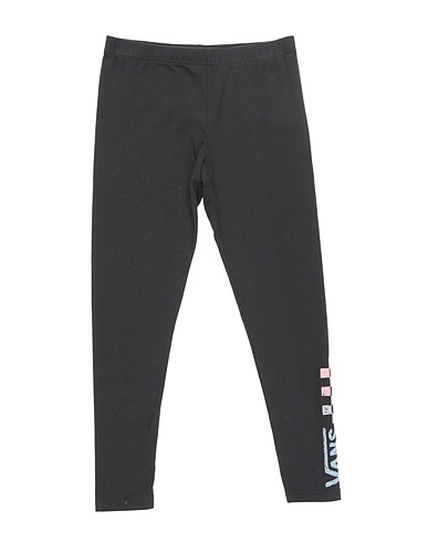 VANS Leggings Black 93% Cotton, 7% Elastane