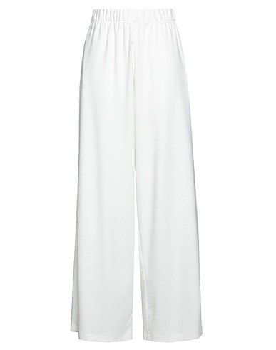 #HASHTAGMART Pantalone Bianco 64% Poliestere, 34% Viscosa, 2% Elastan