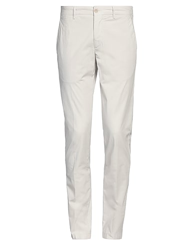 BE ABLE Pantalone Grigio chiaro 96% Cotone, 4% Elastan