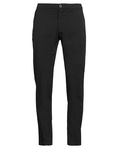 CRUNA Casual pants Black 97% Cotton, 3% Elastane