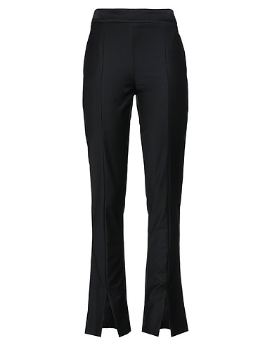 PATRIZIA PEPE SERA Casual pants Black 53% Polyester, 43% Virgin Wool, 4% Elastane