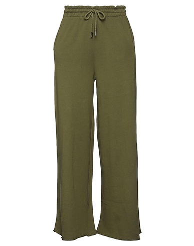 OOF WEAR Casual trouser Military green 100% Cotton