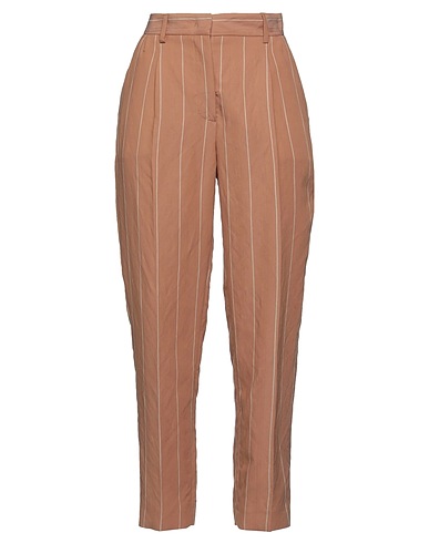 MANUEL RITZ クラシックパンツ キャメル レーヨン 88% / ポリエステル 12%
