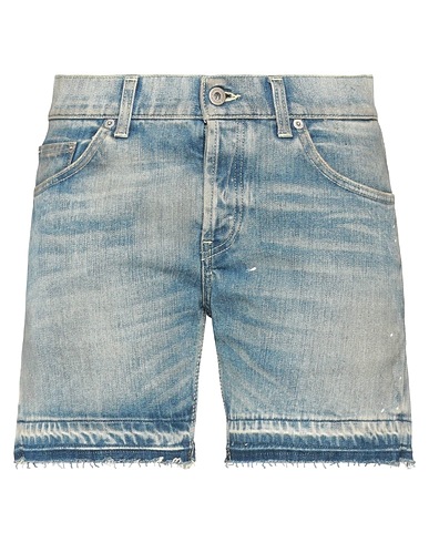 DONDUP Denim shorts Blue 89% Cotton, 11% Elastomultiester