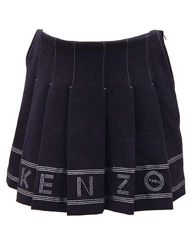 KENZO Gonna Blu Cotone