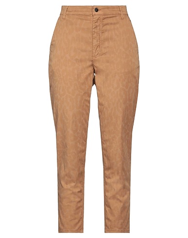 GUESS Casual trouser Camel 77% Cotton, 22% Nylon, 1% Elastane