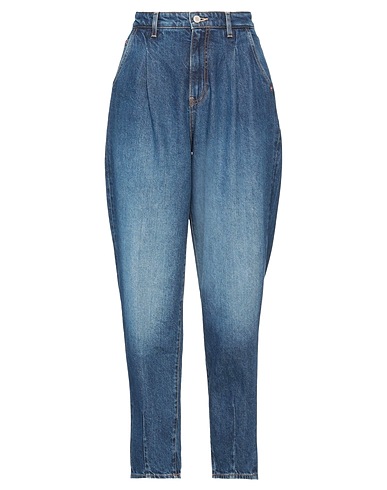 GUESS Denim trousers Blue 65% Cotton, 35% Bamboo fiber