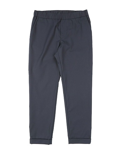 EMPORIO ARMANI Casual trouser Midnight blue 64% Polyester, 33% Viscose, 3% Elastane