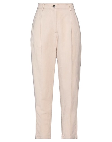 8PM Pantalone Beige 60% Viscosa, 40% Lino
