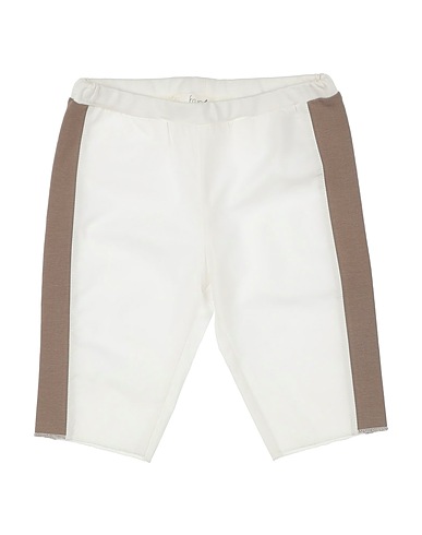 FRUGOO Casual trouser Ivory 100% Cotton, Elastane