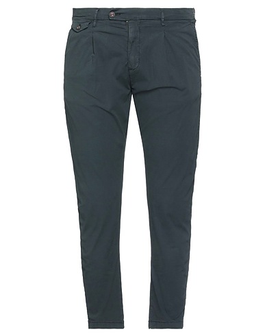 IMPURE Casual pants Midnight blue 98% Cotton, 2% Elastane
