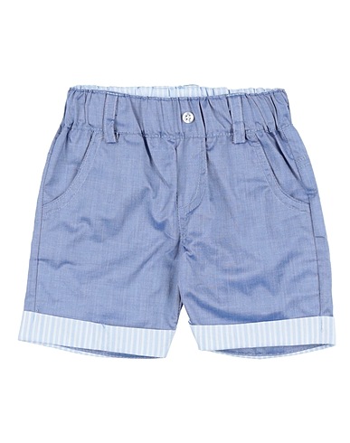 FUN & FUN Shorts & Bermuda Blue 100% Cotton