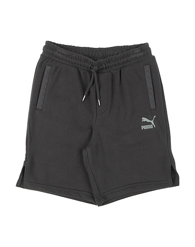 PUMA Shorts & Bermuda Black 68% Cotton, 32% Polyester, Nylon