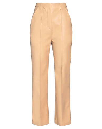 NANUSHKA Casual trouser Beige 65% Polyester, 35% Polyurethane