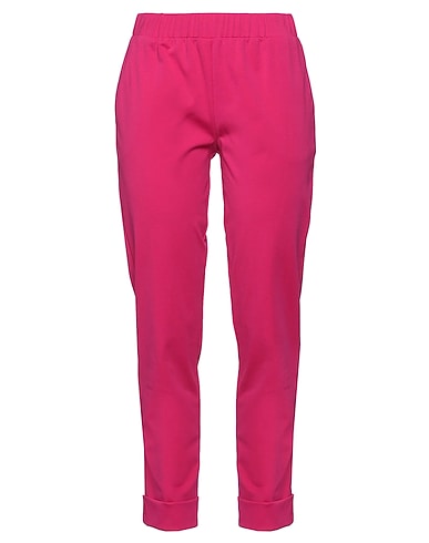 SHIRTAPORTER Casual trouser Fuchsia 52% Cotton, 40% Nylon, 8% Elastane
