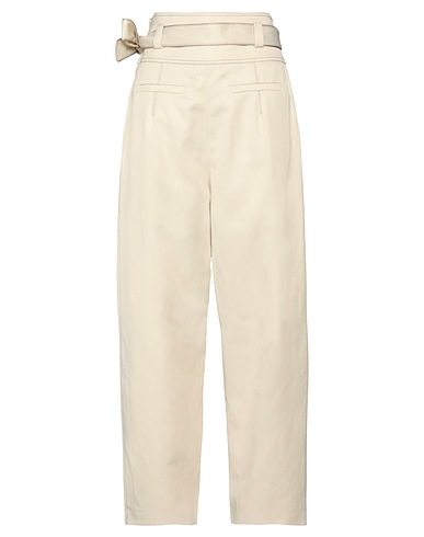 AGNONA Casual pants Beige 47% Viscose, 35% Linen, 18% Cotton