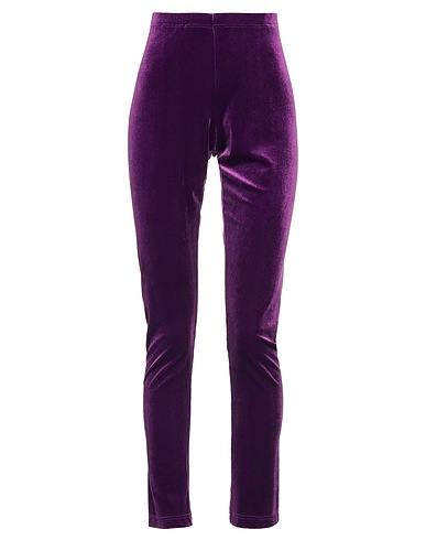 JUNYA WATANABE COMME des GARÇONS Leggings Purple 95% Polyester, 5% Polyurethane