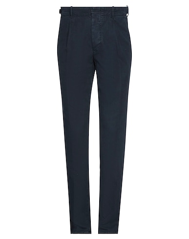 INCOTEX Casual pants SLACKS Midnight blue 78% Cotton, 22% Linen
