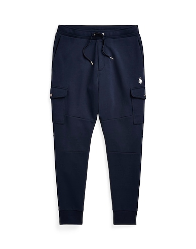 POLO RALPH LAUREN Pantalone Blu notte 66% Cotone, 34% Poliestere riciclato