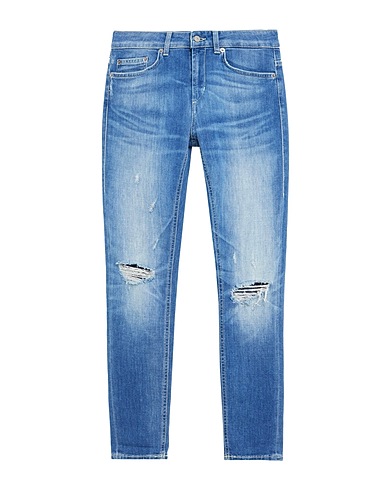 DONDUP Denim trousers Blue 92% Cotton, 6% Elastomultiester, 2% Elastane